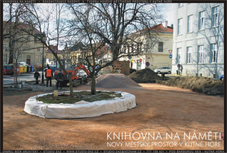 KUTNÁ HORA - NA NÁMĚTI | Pomalu se rodící nový městský prostor určený k pobývání obyvatel.